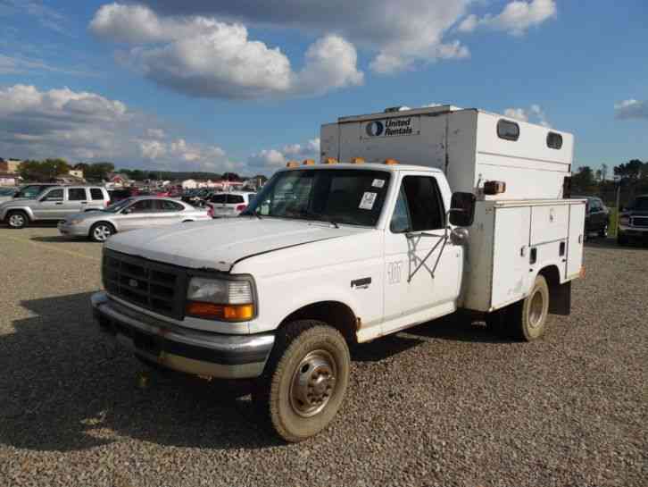 Ford F-SUPERDUTY 7. 3 POWERSTROKE SERVICE TOOL TRUCK (1997)