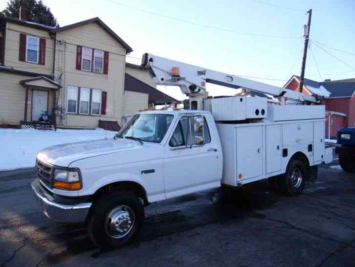 Ford F-SUPER DUTY SERVICE BUCKET TRUCK TELSTA BOOM (1997)