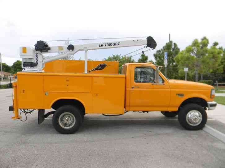 Ford F350 XL (1997) : Utility / Service Trucks 1997 Ford F350 Diesel Towing Capacity