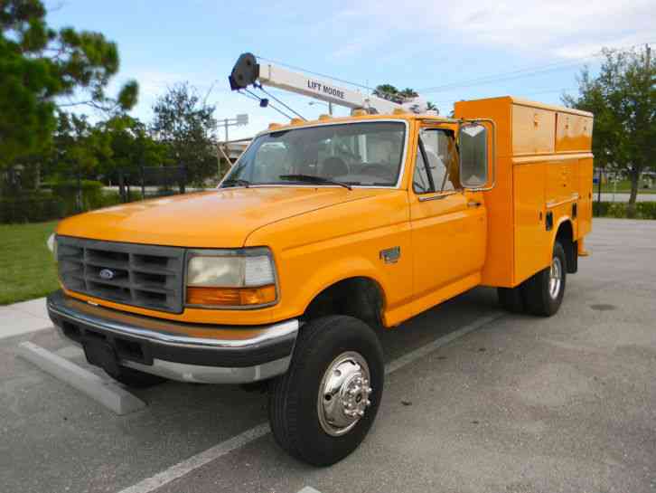 Ford F350 XL (1997) : Utility / Service Trucks 1997 Ford F350 Diesel Towing Capacity