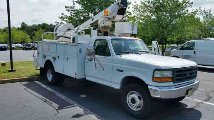 1997 Ford f450 service truck #4