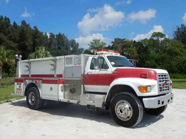 Ford F800 Pumper Fire Truck (1997)