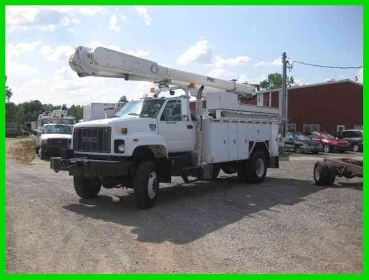 GMC C8500 4X4 ALTEC AM650 OVERCENTER MATERIAL HAND (1997)