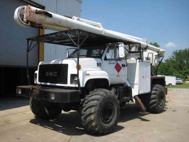 GMC 7500 4X4 (1998) : Bucket / Boom Trucks