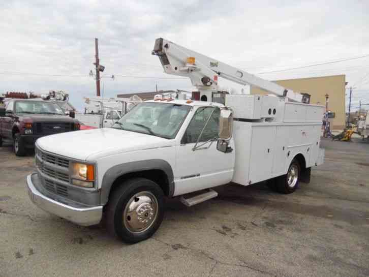 Chevrolet CHEVY C3500HD BUCKET TRUCK TELSTA BOOM BED 7. 4 GAS (1999)