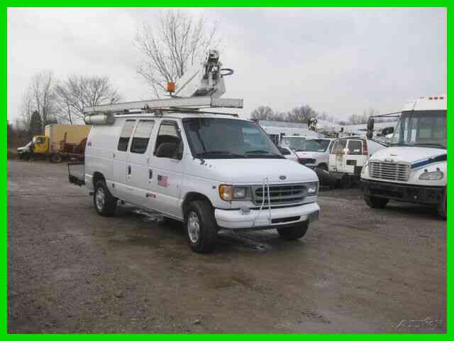 FORD E350 5. 4L GAS AUTO AC 34' REACH 'ALTEC' BUCKET/BOOM (1999)