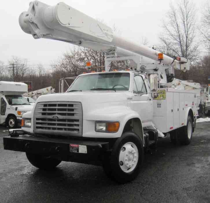 Ford F800 Bucket boom total height 60ft, (1999)