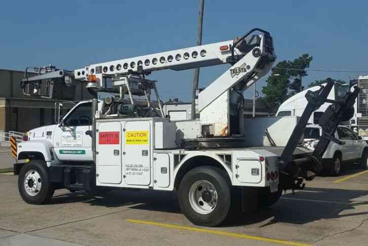 GMC 7500 CABLE PLACING BUCKET BOOM (2000)