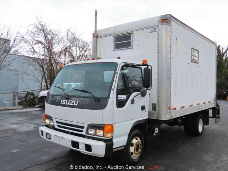 Isuzu NPR HD 15' Utility Delivery Cargo Box Truck 5. 2L Diesel Auto bidadoo (2000)