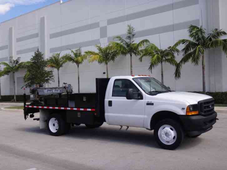 Ford F450 Super Duty Crane Flatbed (2001)