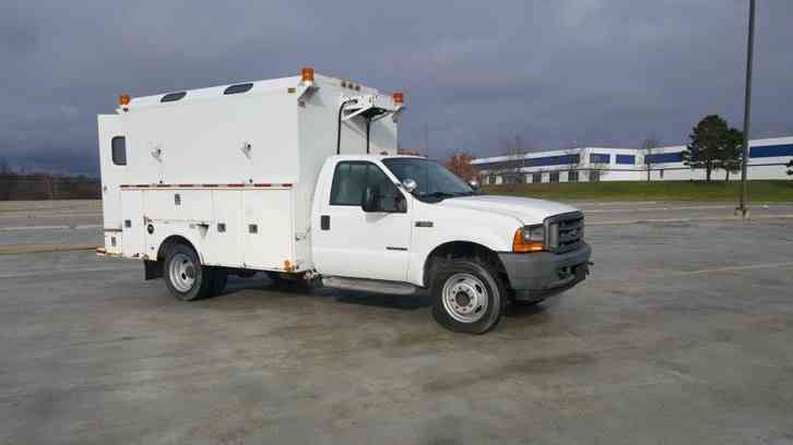 2001 ford f550 enclosed