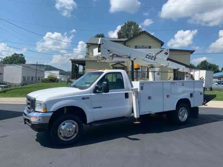 Ford F-550 45FT BUCKET TRUCK BOOM BED CLEAN DIESEL (2002)