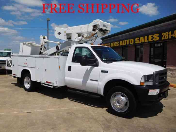 FORD F-550 UTILITY SERVICE TRUCK BUCKET/BOOM TRUCK 7. 3L (2002)