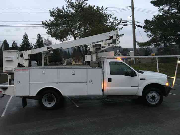 2002 Ford f450 bucket truck #8