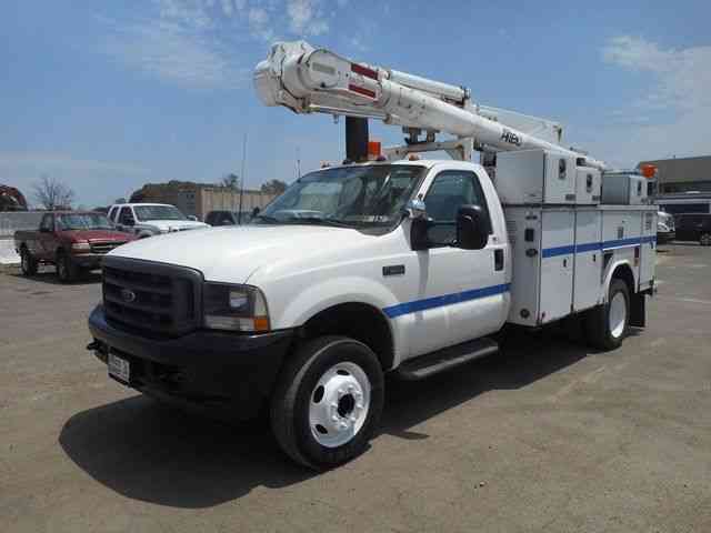 FORD F550 BUCKET BOOM TRUCK (2002)