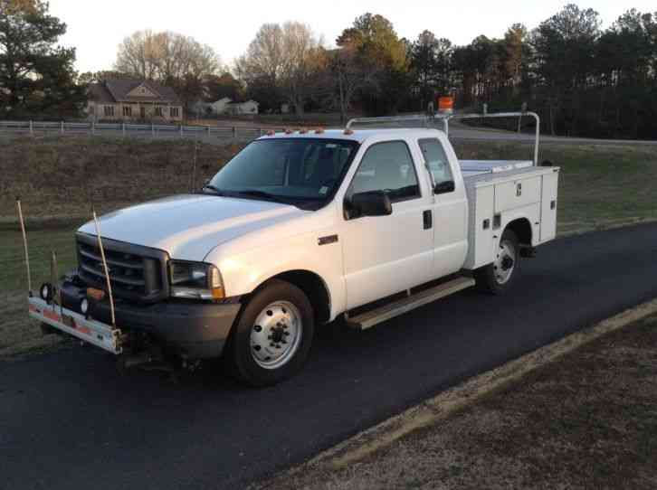 Ford F350 Superduty Hy-Rail Railroad Utility Mechanics Service Truck (2004)