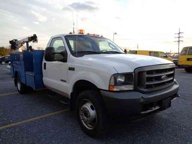 Ford F550 4X4 MECHANICS SERVICE CRANE TRUCK (2004)