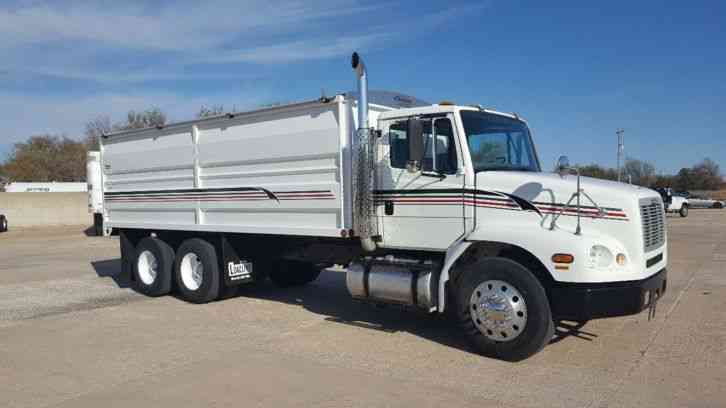 FREIGHTLINER FL112, AUTO SHIFT 190K MILES, WITH NEW GRAIN BED AND HOIST (2004)