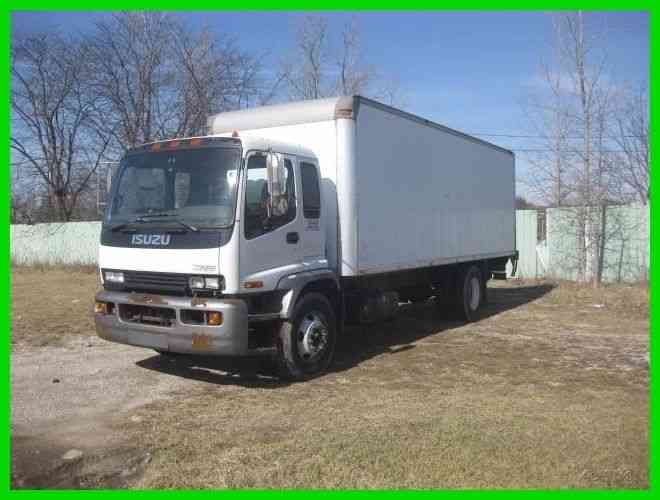 ISUZU FVR 6 CYL TURBO DIESEL 24' BOX WITH LIFTGATE (2004)