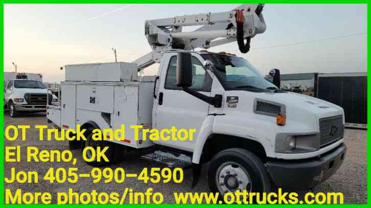 Chevrolet 5500 42ft Work Height Insulated Bucket Truck Altec AT37-G 6. 6L (2005)