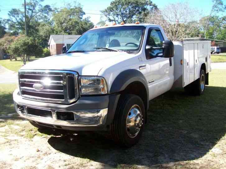 F-550 6. 0 Turbo Diesel Standard Cab 11 Foot Service Body (2005)