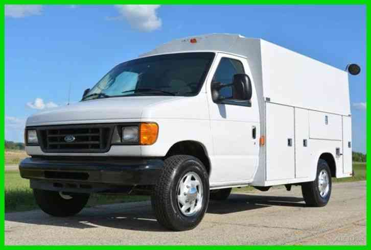 Ford E 350 Sd Kuv Service Body 05 Utility Service Trucks