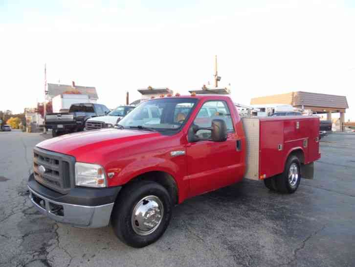 Ford F-350 SD UTILITY TRUCK SERVICE DUALLY REGULAR CAB (2005)