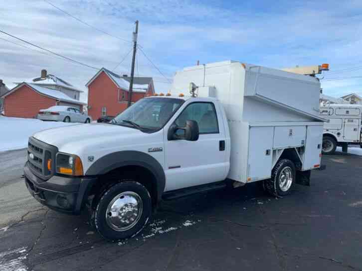 Ford F-450 SERVICE UTILITY BED KUV WALK IN BODY (2005)