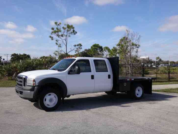 Ford F450 Super Duty Crew Cab Flatbed Truck (2005)