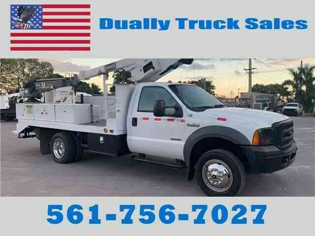 FORD F450 F550, , COMBO BUCKET, CRANE TRUCK, GOVERNMENT OWNED (2005)