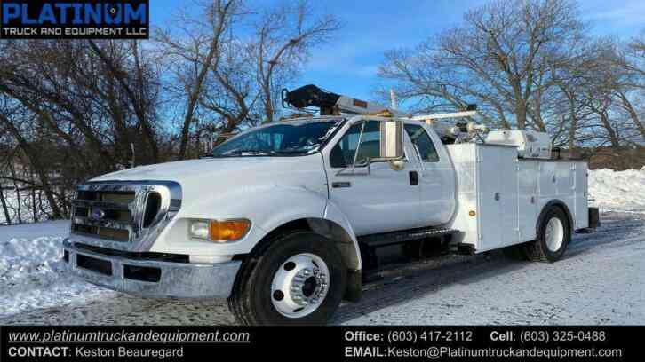 Ford F650XL Extended Cab UNDER CDL Mechanic Service Truck (2005)