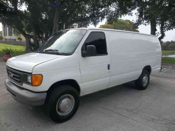 Ford 50 Xtended 1 Ton Superduty Cargo Van Florida 06 Van Box Trucks