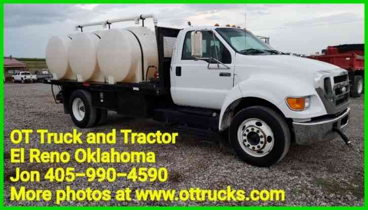 Ford F-650 F650 Flatbed water transport (2007)