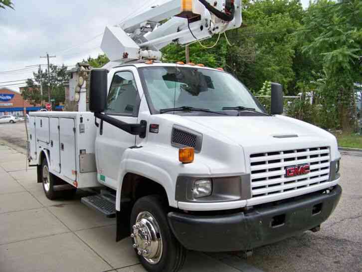 GMC C5500 TCP36 CABLE PLACER TOPKICK BUCKET TRUCK (2006)