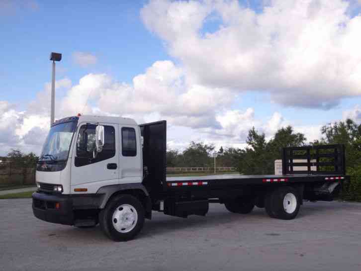 GMC T7500 FTR 24ft Flatbed Truck (2006)