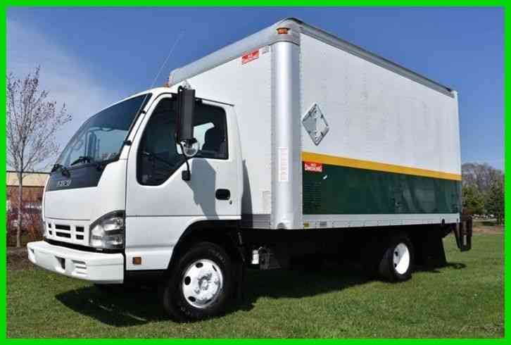 Isuzu Npr 14ft Box Truck W Lift 2006 Van Box Trucks