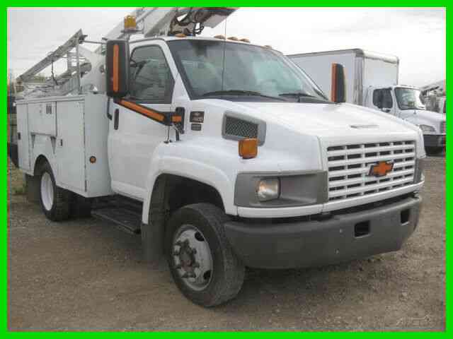 CHEVROLET C4500 6. 6L DURAMAX DIESEL AUTO WITH ALTEC AT200A BUCKET/BOOM (2007)