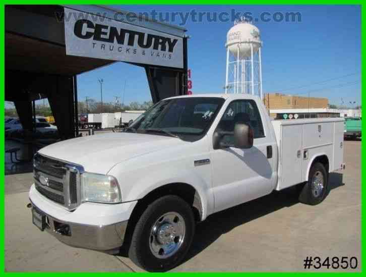 Ford F250 REGULAR CAB UTILITY TRUCK (2007)