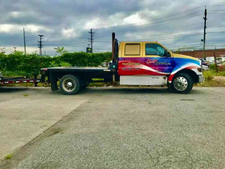 Ford F650 Crew Cab Flatbed with Air Ride (2007)