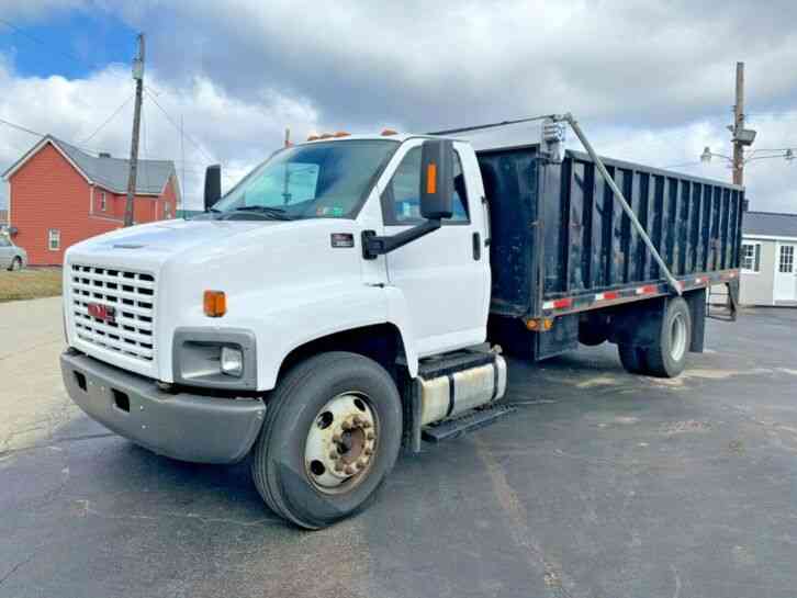 GMC C-6500 20FT FLATBED DELIVERY TRUCK LANDSCAPE BODY (2007)