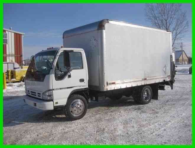 ISUZU 'NQR' 5. 2L DIESEL AUTO WITH 14' VAN WITH LIFTGATE (2007)