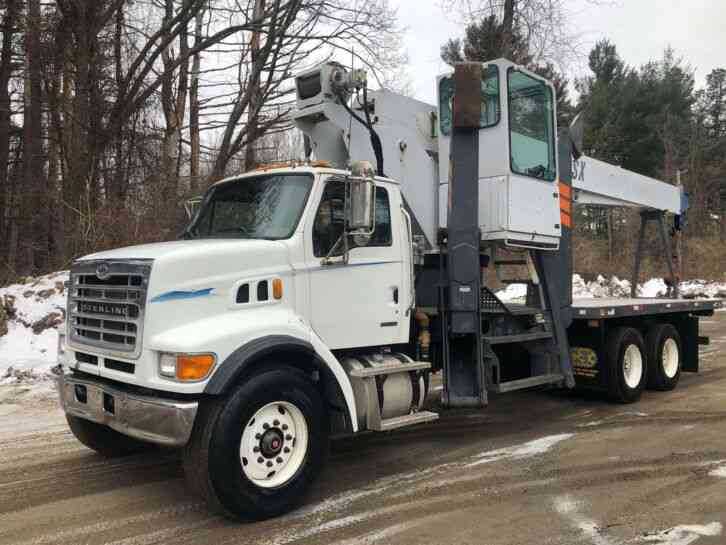 Sterling Acterra Manitex Enclosed 30 Ton Crane Truck (2007)