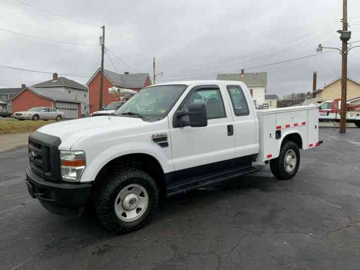 Ford F250 4x4 Service Utility Bed Truck Kuv 2008 Utility Service