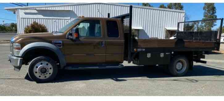 Ford F550 4X4 6. 4 POWERSTROKE DIESEL ext CAB TRUCK (2008)