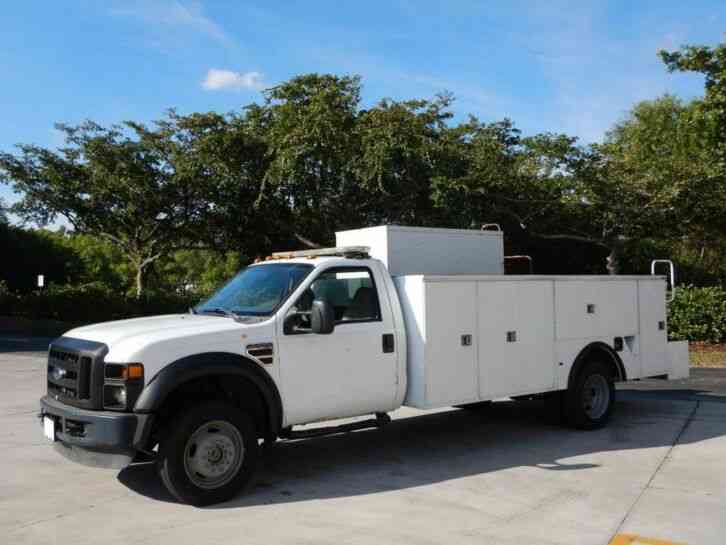 Ford F-550 Super Duty 4X4 Service Utility Truck (2008)