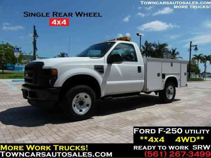 Ford F250 4WD UTILITY TRUCK 4WD 4X4 (2009)