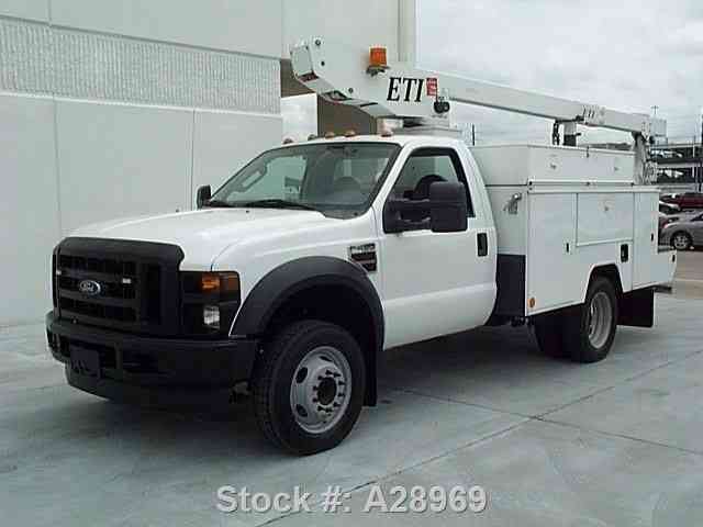 Ford F-450 DIESEL SERVICE/UTILITY BOOM & BUCKET (2009)