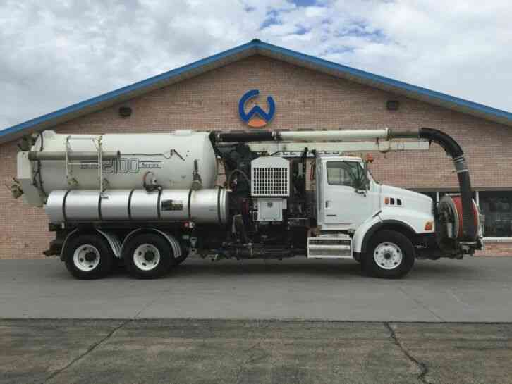 Sterling Hydro Vac Truck Vacuum Septic Jetter LOW MILES (2009)