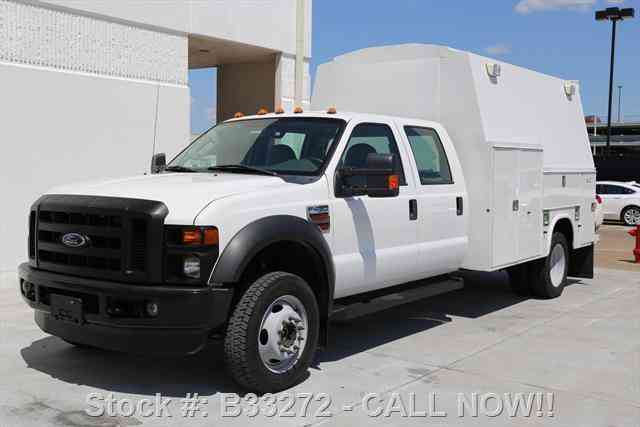 Ford F-450 4X4 CREW DIESEL DRW SERVICE UTILITY (2010)