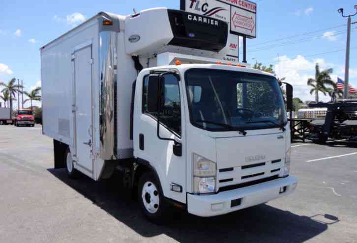 Isuzu NPR HD 14FT REFRIGERATED BOX / SELF CONTAINED CARRIER UNI (2010 ...